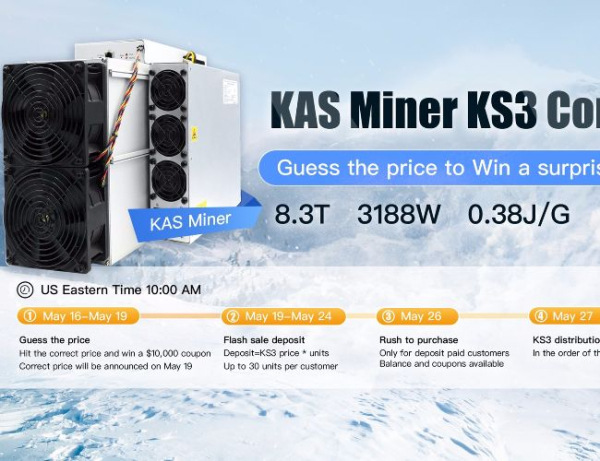 Bitmain&rsquo;s Upcoming Antminer KS3 ASIC for Kaspa (KAS) is Crazy Fast