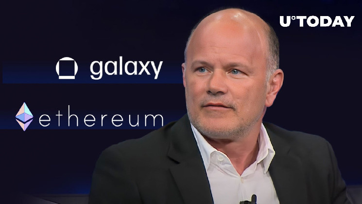 Ethereum: Mike Novogratz's Galaxy Digital Dumps $71 Million in ETH