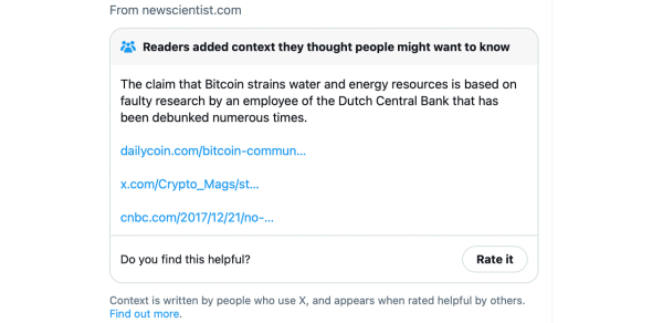 New Scientist's Bitcoin Ban Article Sparks Backlash: Experts Slam 'Bad Science' and Bias